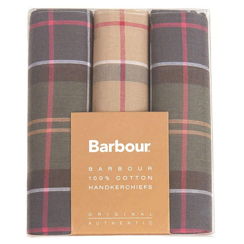Barbour Handkerchief Gift Box Set image number 0
